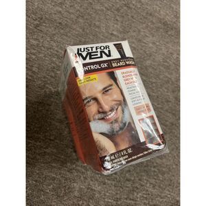 (3 Pack)  Just For Men‎ Control GX Grey Reducing Beard Wash Shampoo, 4 Fl Oz